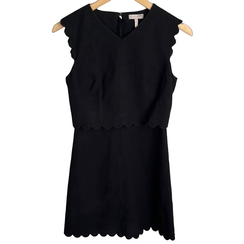 Rebecca Taylor Womens Sleeveless Scallop Dress Size 2